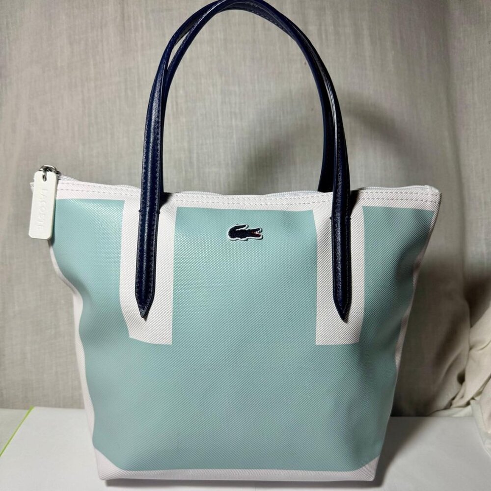 NWOT - Lacoste Handbag - 2 Tone Unique - Never Worn